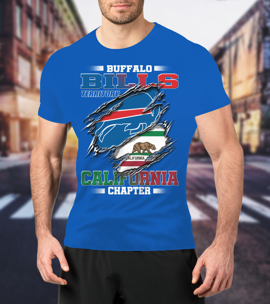 Buffalo Bills Territory California Chapter T-Shirt