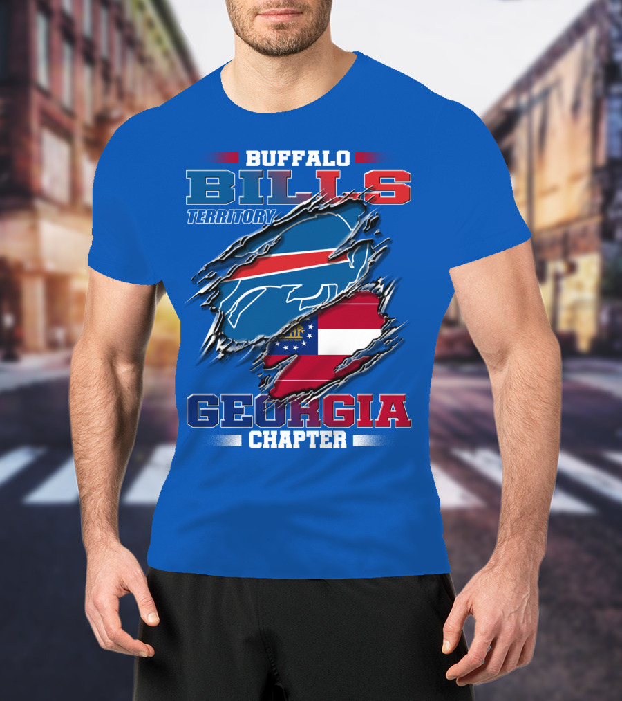 Buffalo Bills Territory Georgia Chapter T-Shirt