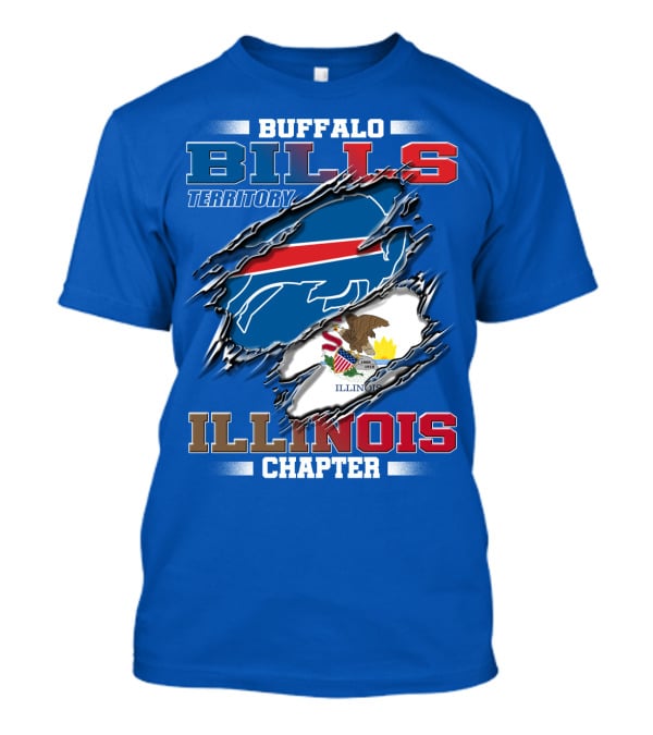 Buffalo Bills Territory Illinois Chapter T-Shirt