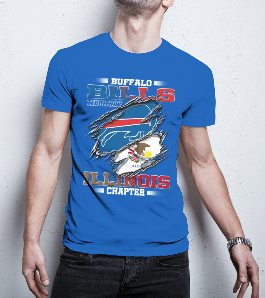 Buffalo Bills Territory Illinois Chapter T-Shirt