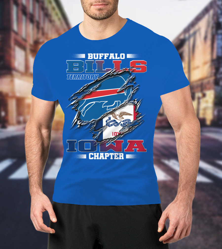 Buffalo Bills Territory Iowa Chapter T-Shirt
