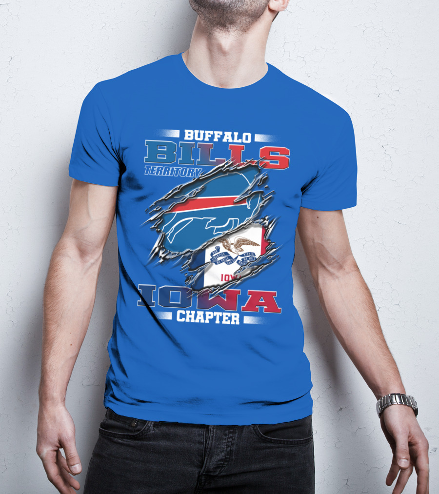Buffalo Bills Territory Iowa Chapter T-Shirt