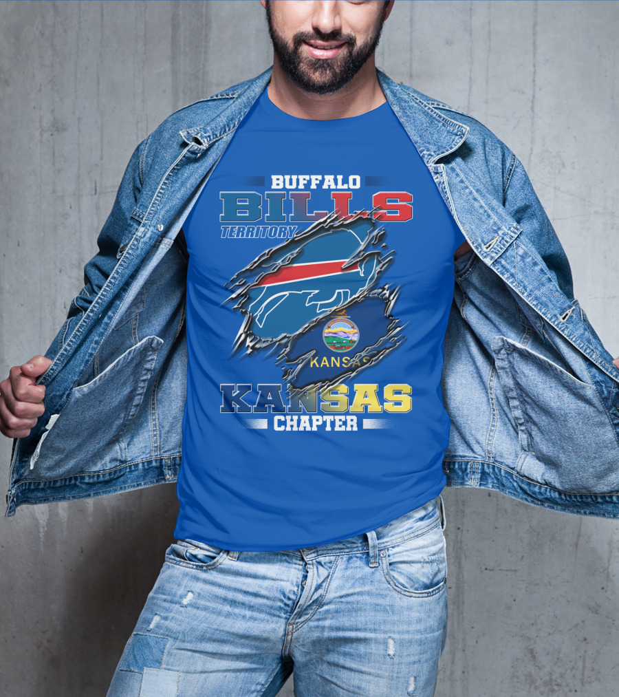 Buffalo Bills Territory Kansas Chapter T-Shirt