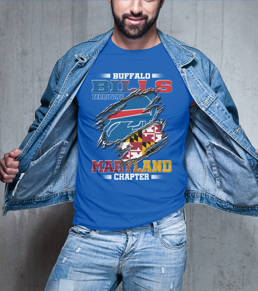 Buffalo Bills Territory Maryland Chapter T-Shirt