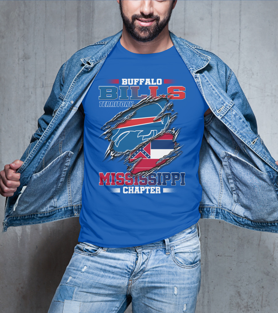 Buffalo Bills Territory Mississippi Chapter T-Shirt