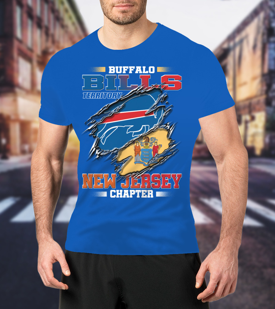 Buffalo Bills Territory New Jersey Chapter T-Shirt