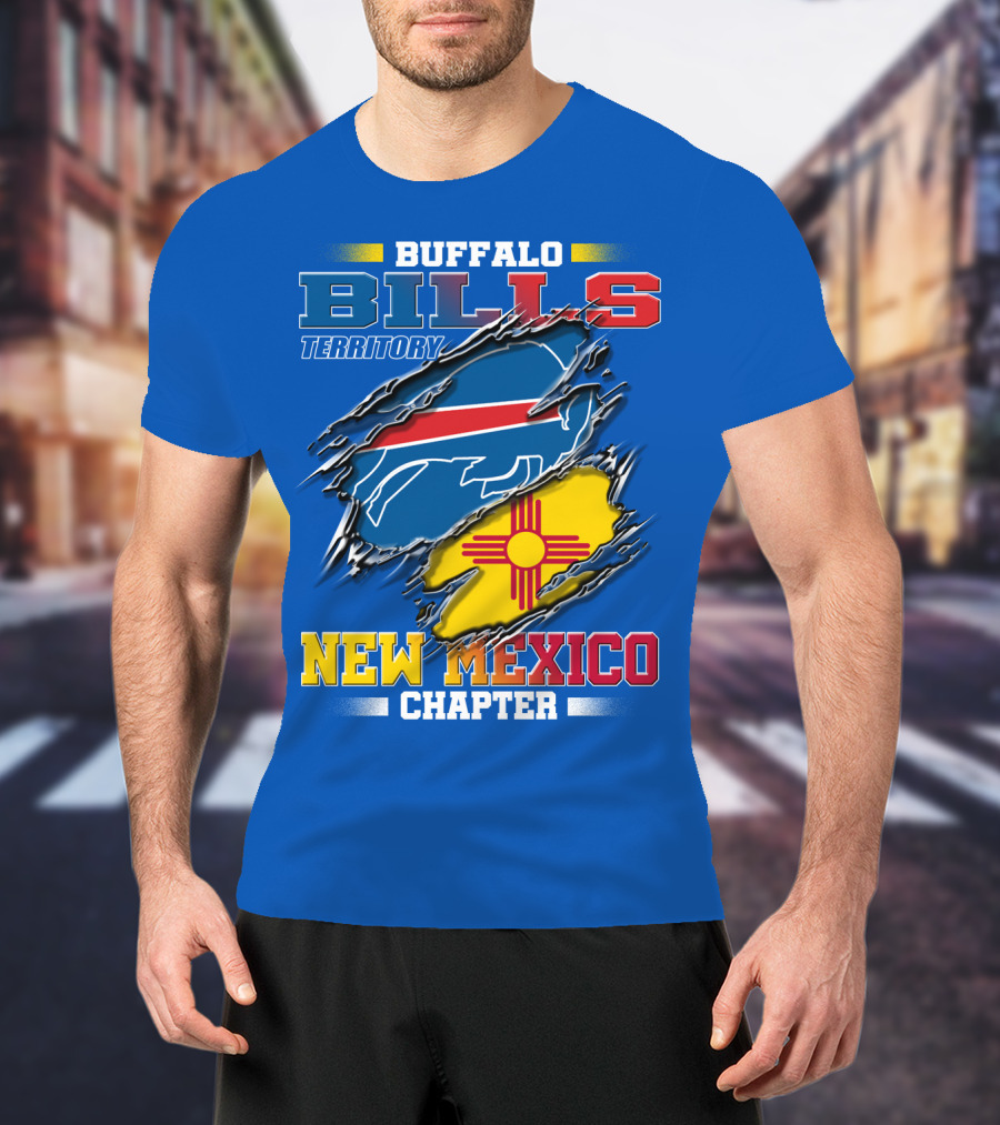 Buffalo Bills Territory New Mexico Chapter T-Shirt