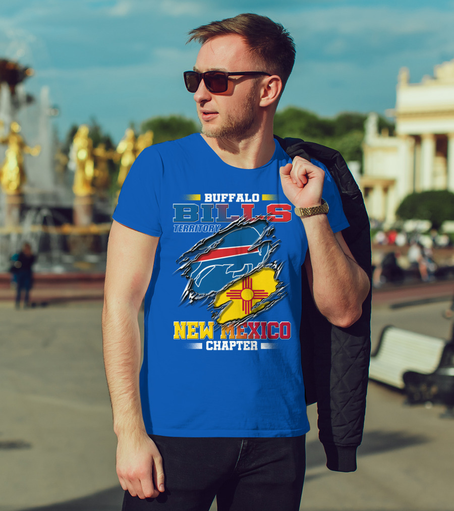 Buffalo Bills Territory New Mexico Chapter T-Shirt