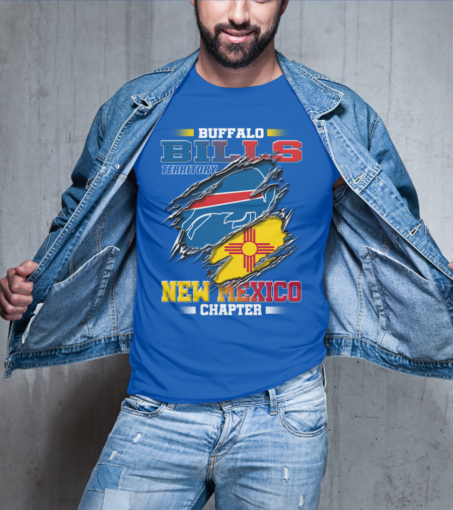 Buffalo Bills Territory New Mexico Chapter T-Shirt