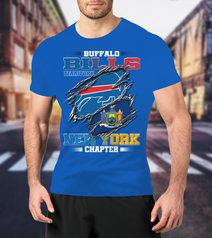 Buffalo Bills Territory New York Chapter T-Shirt