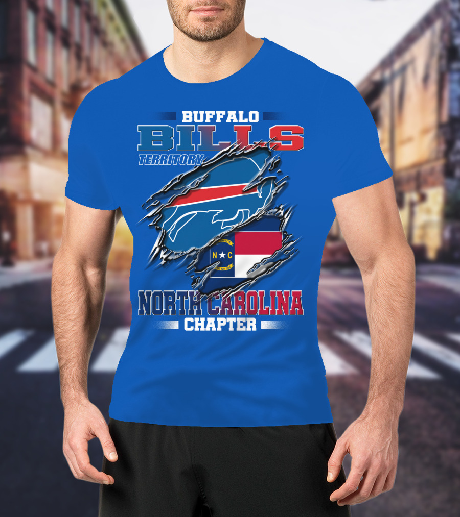 Buffalo Bills Territory North Carolina Chapter T-Shirt