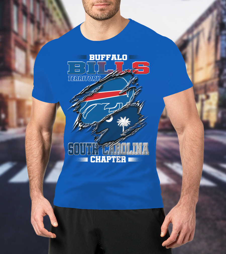 Buffalo Bills Territory South Carolina Chapter T-Shirt