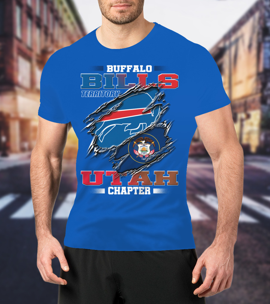 Buffalo Bills Territory Utah Chapter T-Shirt
