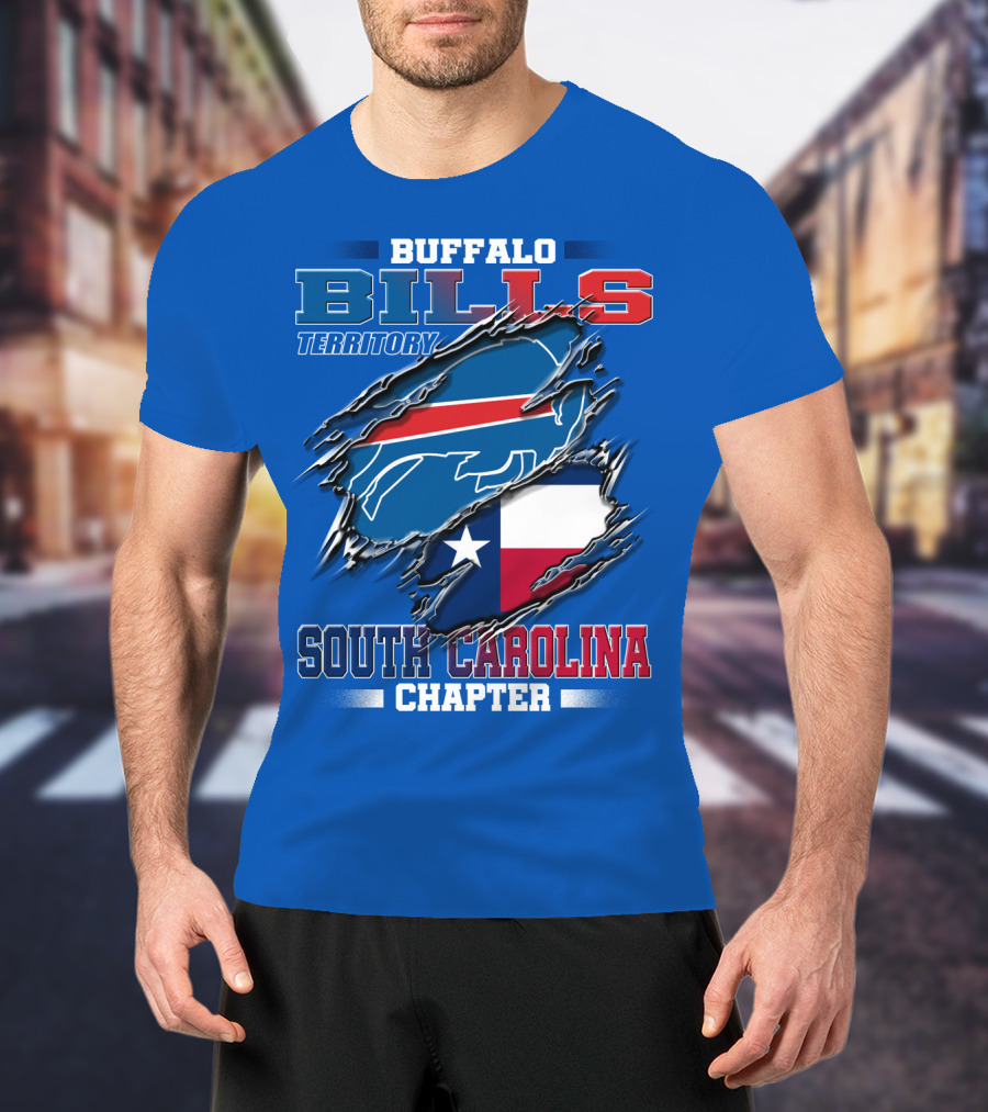 Buffalo Bills Territory South Carolina Chapter T-Shirt