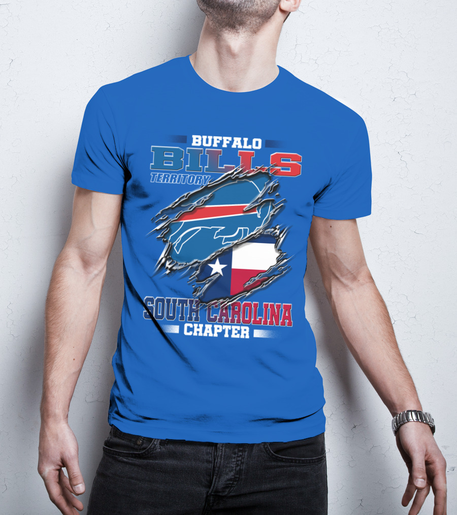 Buffalo Bills Territory South Carolina Chapter T-Shirt