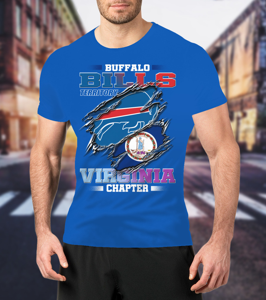 Buffalo Bills Territory Virginia Chapter T-Shirt