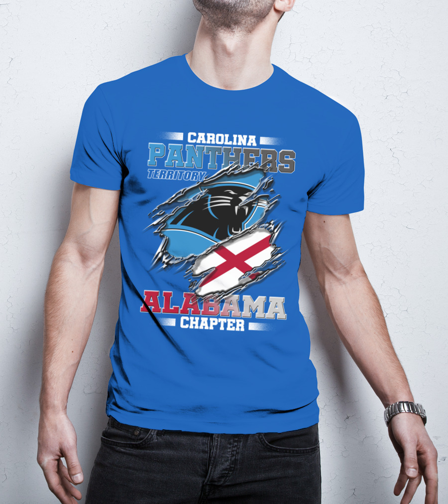 Carolina Panthers Territory Alabama Chapter T-Shirt