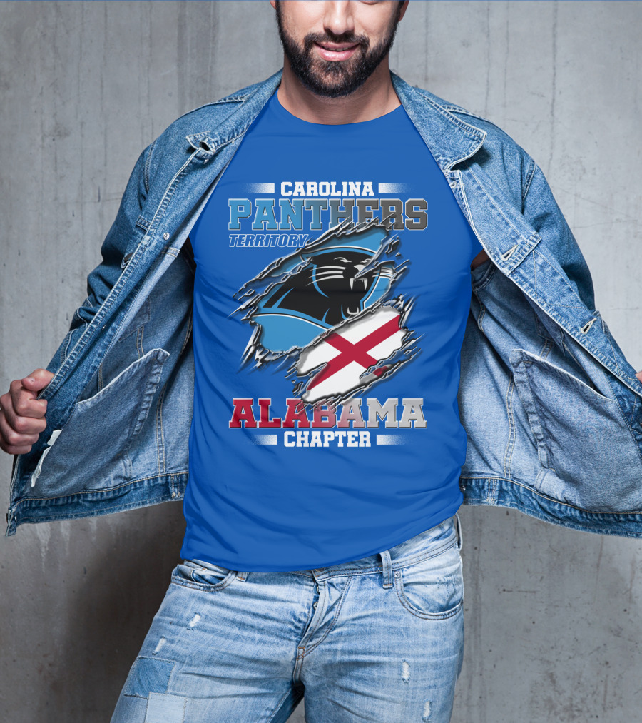 Carolina Panthers Territory Alabama Chapter T-Shirt