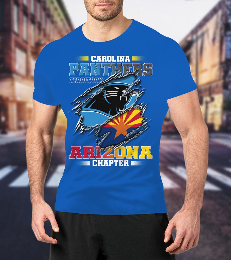 Carolina Panthers Territory Arizona Chapter T-Shirt