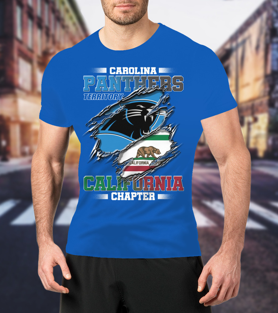 Carolina Panthers Territory California Chapter T-Shirt