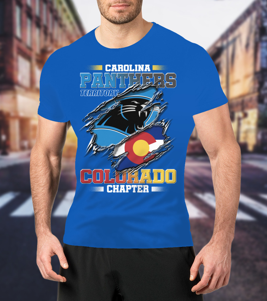 Carolina Panthers Territory Colorado Chapter T-Shirt