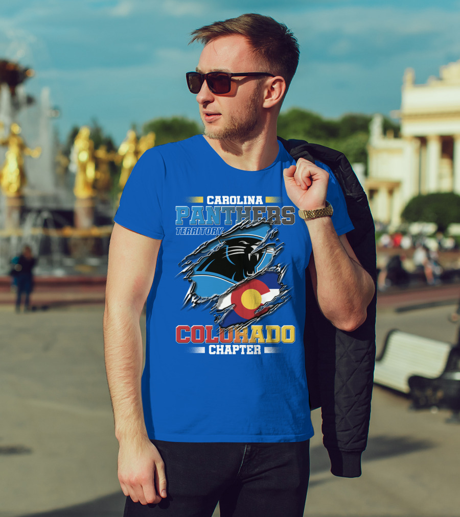 Carolina Panthers Territory Colorado Chapter T-Shirt