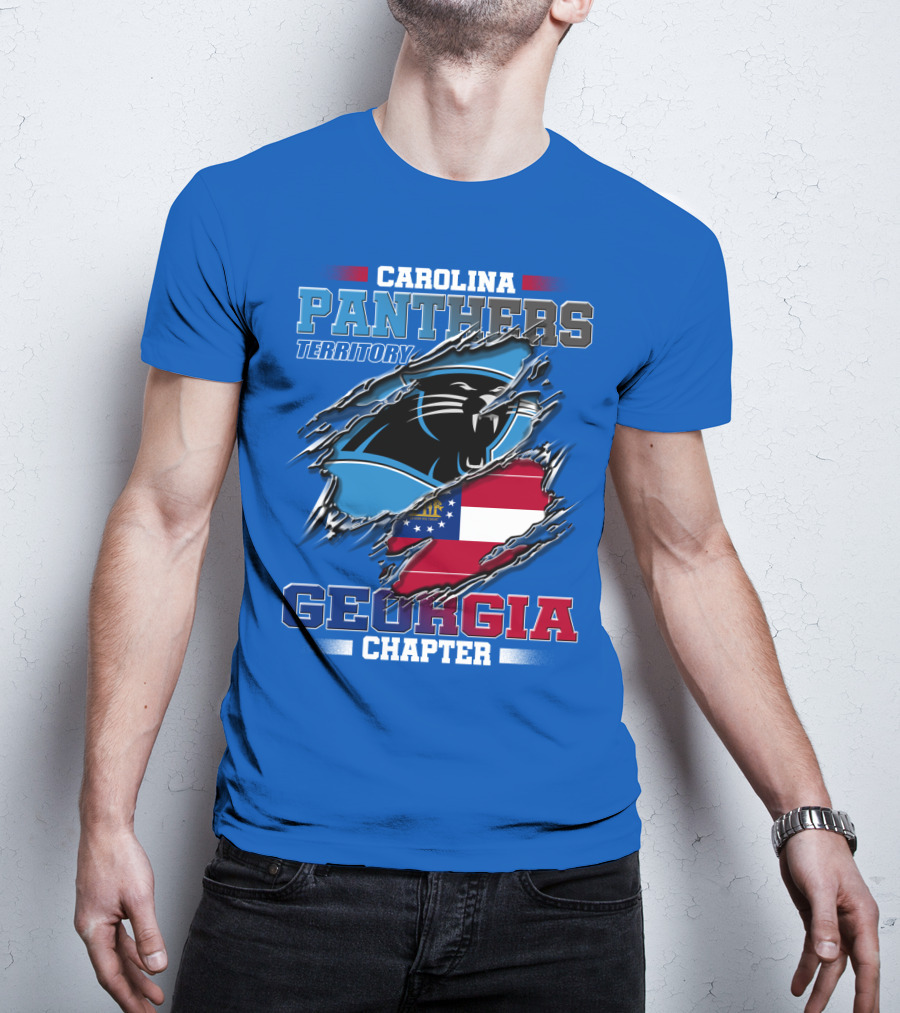 Carolina Panthers Territory Georgia Chapter T-Shirt