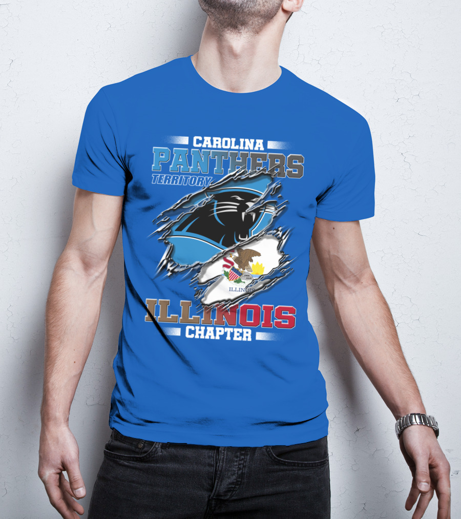 Carolina Panthers Territory Illinois Chapter T-Shirt