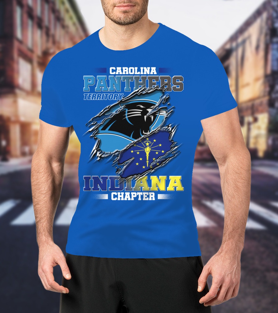 Carolina Panthers Territory Indiana Chapter T-Shirt