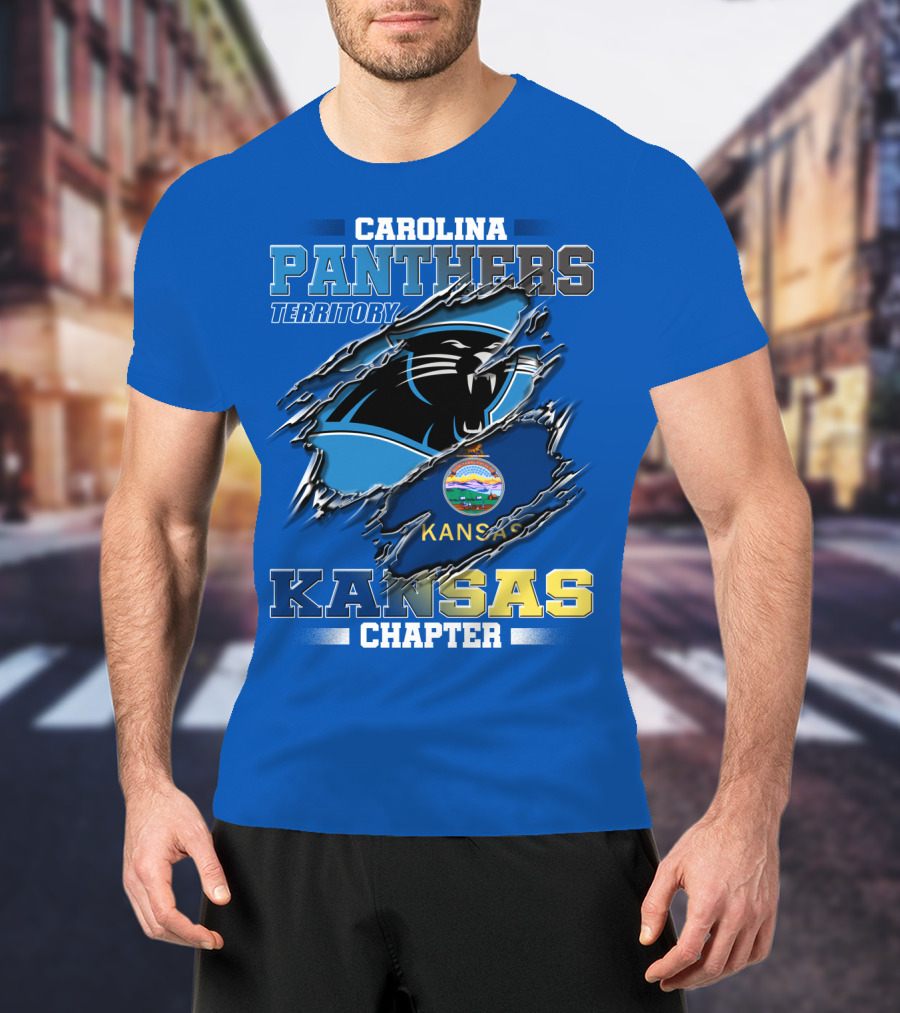 Carolina Panthers Territory Kansas Chapter T-Shirt