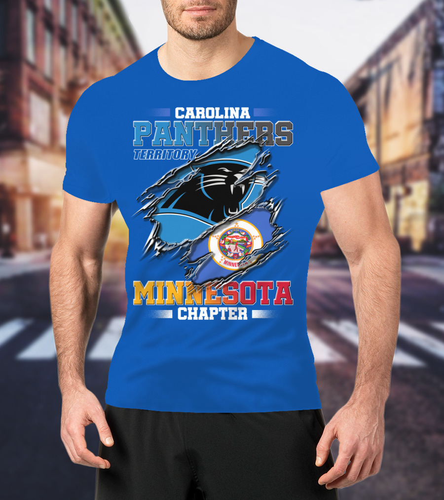 Carolina Panthers Territory Minnesota Chapter T-Shirt