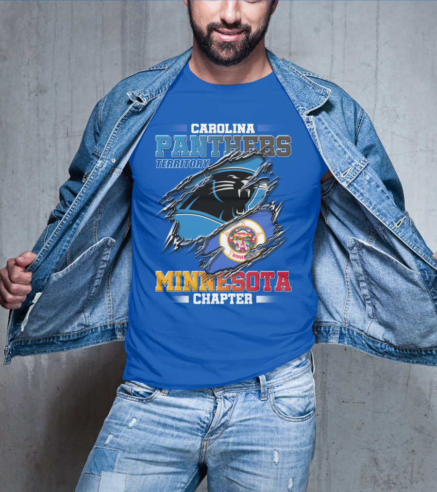 Carolina Panthers Territory Minnesota Chapter T-Shirt