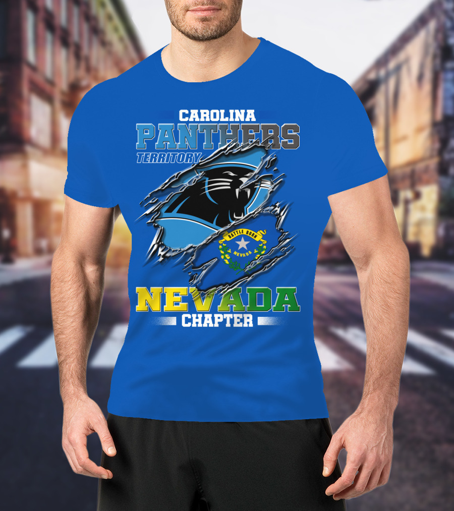Carolina Panthers Territory Nevada Chapter T-Shirt