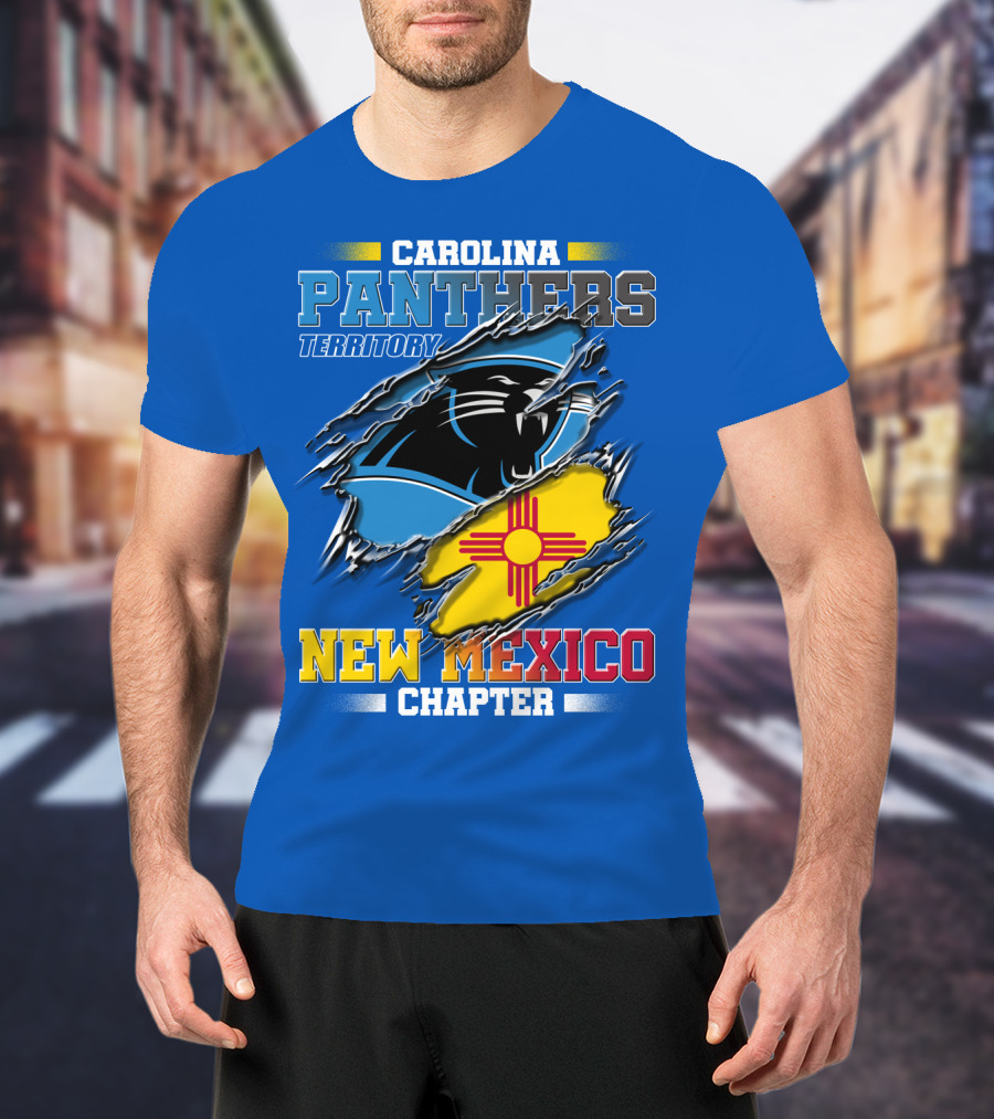 Carolina Panthers Territory New Mexico Chapter T-Shirt