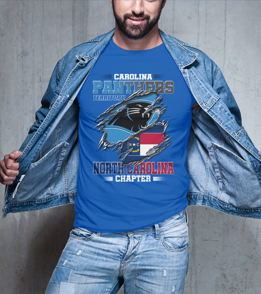 Carolina Panthers Territory North Carolina Chapter T-Shirt