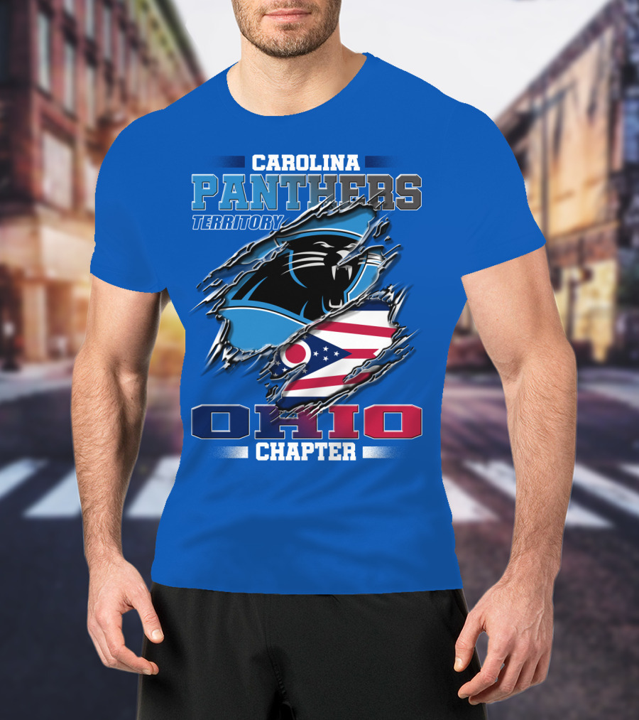 Carolina Panthers Territory Ohio Chapter T-Shirt