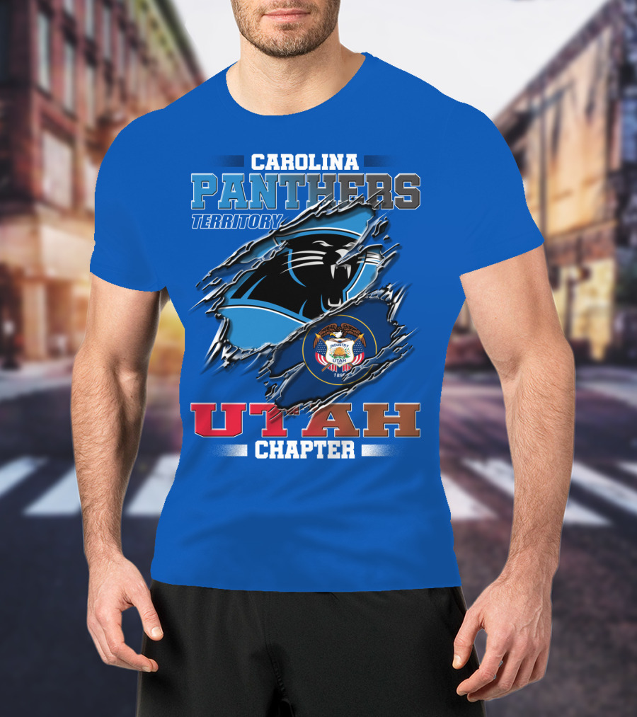 Carolina Panthers Territory Utah Chapter T-Shirt