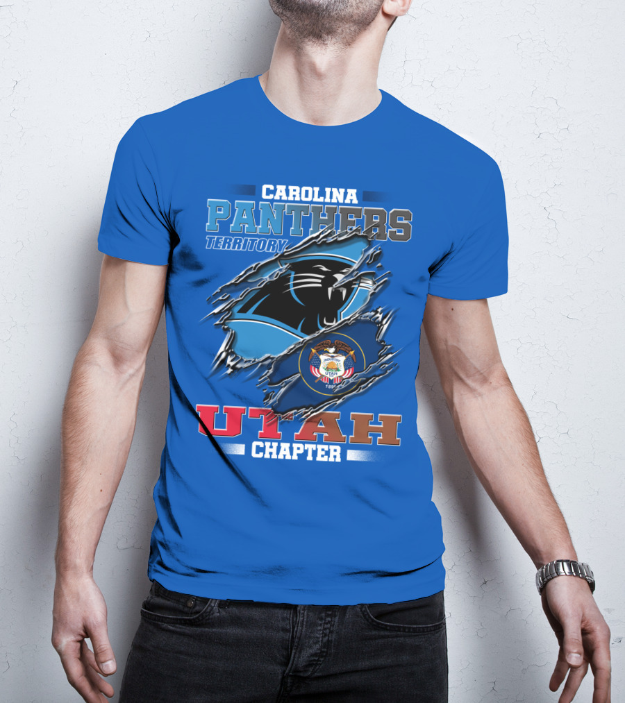 Carolina Panthers Territory Utah Chapter T-Shirt