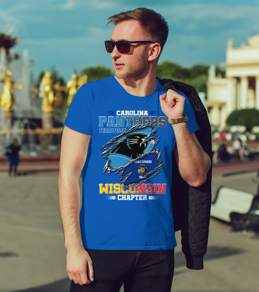 Carolina Panthers Territory Wisconsin Chapter T-Shirt