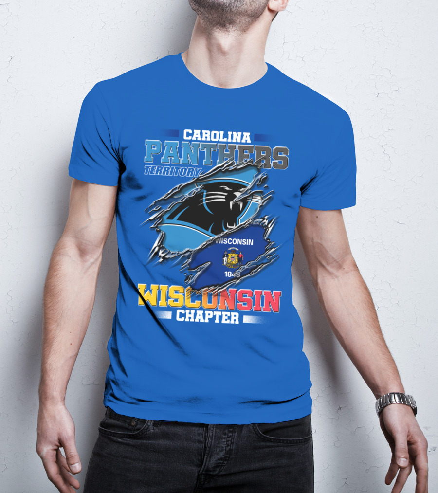 Carolina Panthers Territory Wisconsin Chapter T-Shirt