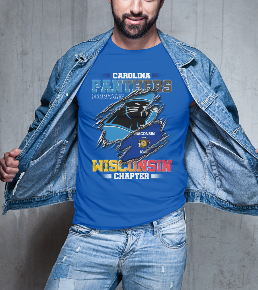 Carolina Panthers Territory Wisconsin Chapter T-Shirt