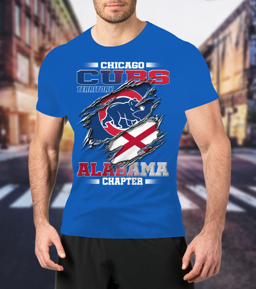 Chicago Cubs Territory Alabama Chapter T-Shirt