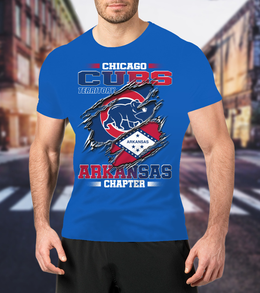 Chicago Cubs Territory Arkansas Chapter T-Shirt