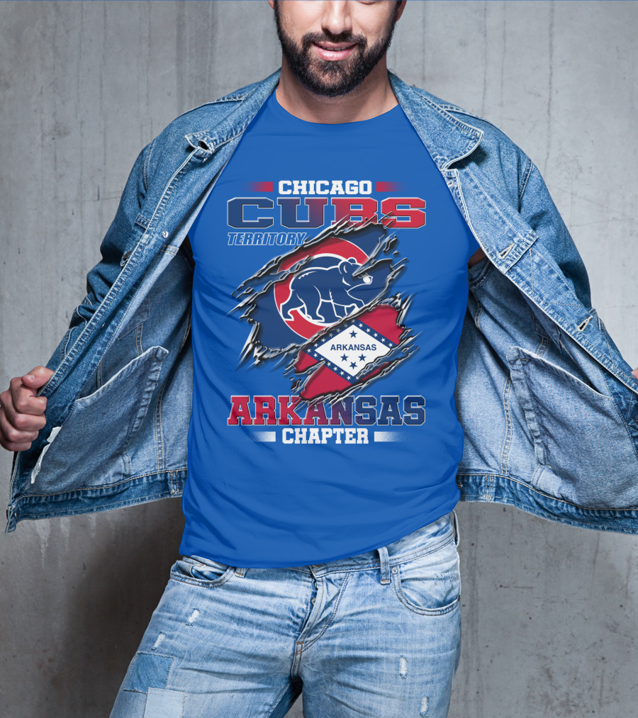 Chicago Cubs Territory Arkansas Chapter T-Shirt