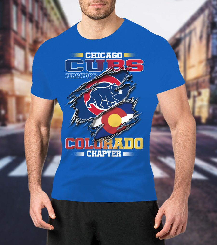 Chicago Cubs Territory Colorado Chapter T-Shirt