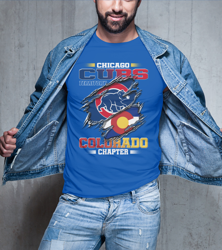 Chicago Cubs Territory Colorado Chapter T-Shirt