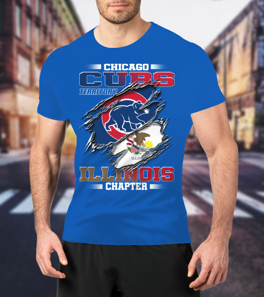 Chicago Cubs Territory Illinois Chapter T-Shirt