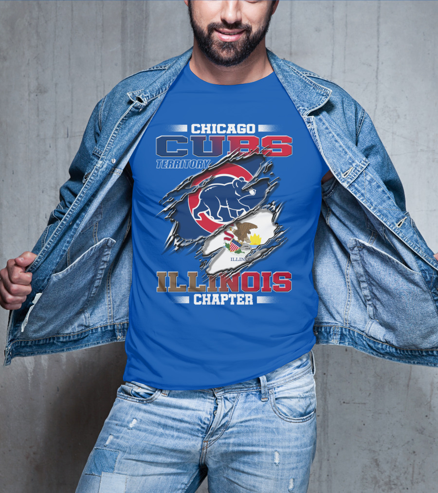 Chicago Cubs Territory Illinois Chapter T-Shirt