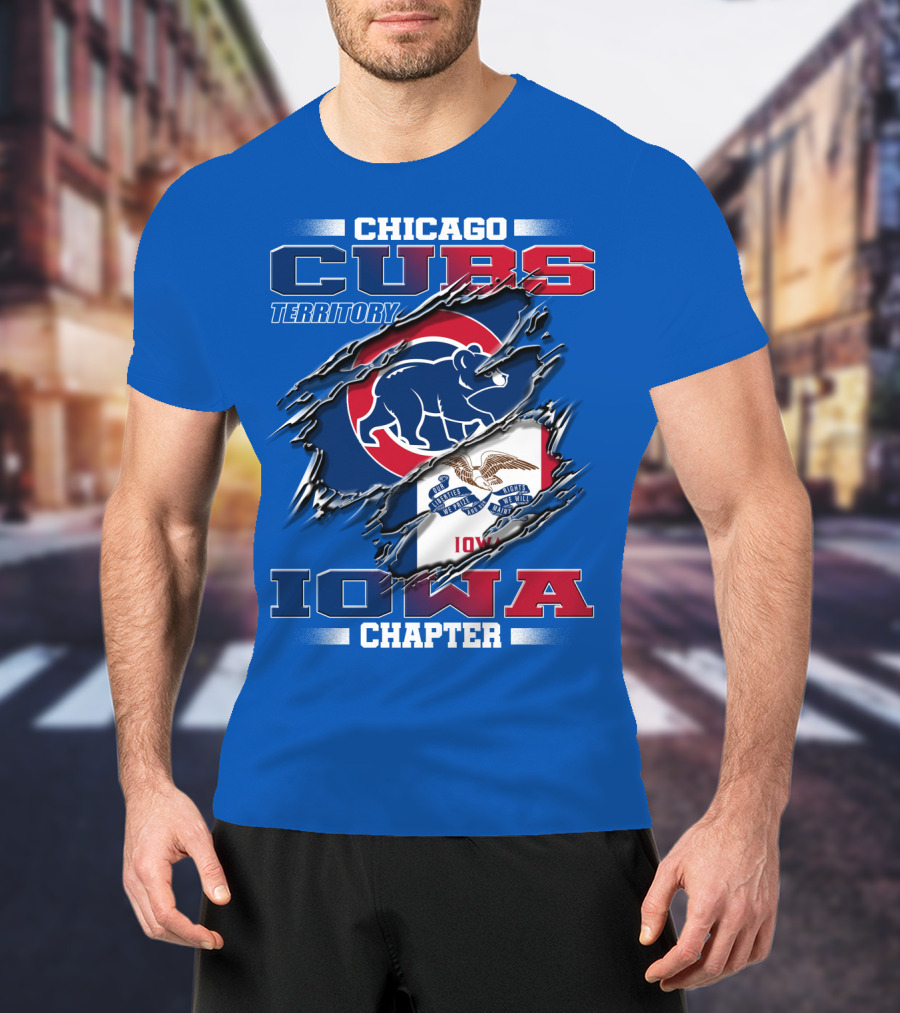 Chicago Cubs Territory Iowa Chapter T-Shirt