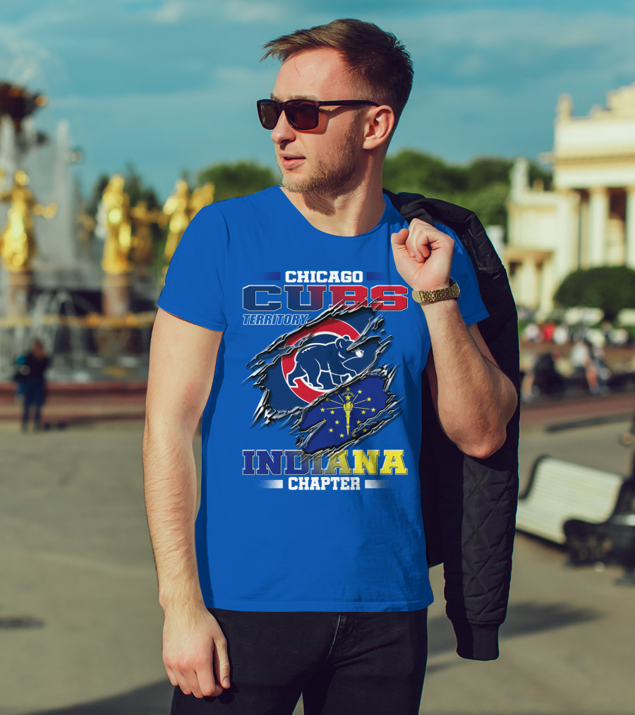 Chicago Cubs Territory Indiana Chapter T-Shirt